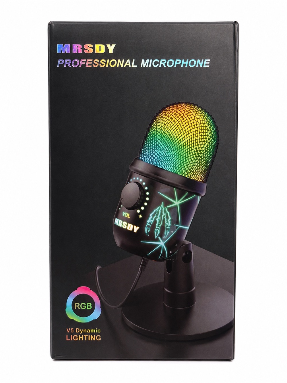 MRSDY V5 USB Gaming Microphone • NEW IN BOX